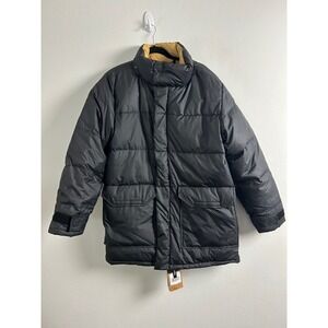 NWT North Face 77 Brooks Range Parka Mens Medium Black 600 Down Jacket NO HOOD